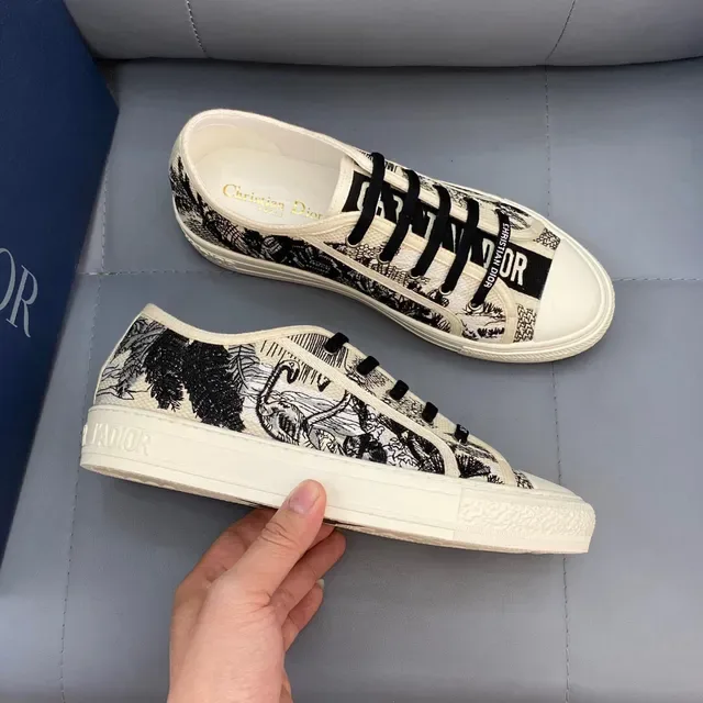 Dior B23 Printed Canvas Lifestyle Sneakers 3