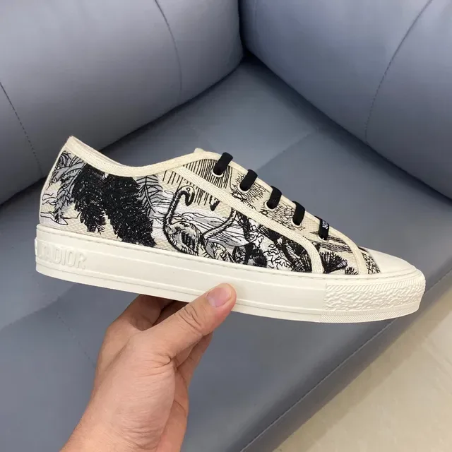 Dior B23 Printed Canvas Lifestyle Sneakers 6