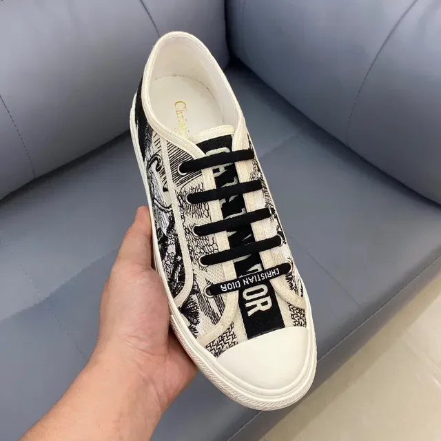 Dior B23 Printed Canvas Lifestyle Sneakers 7