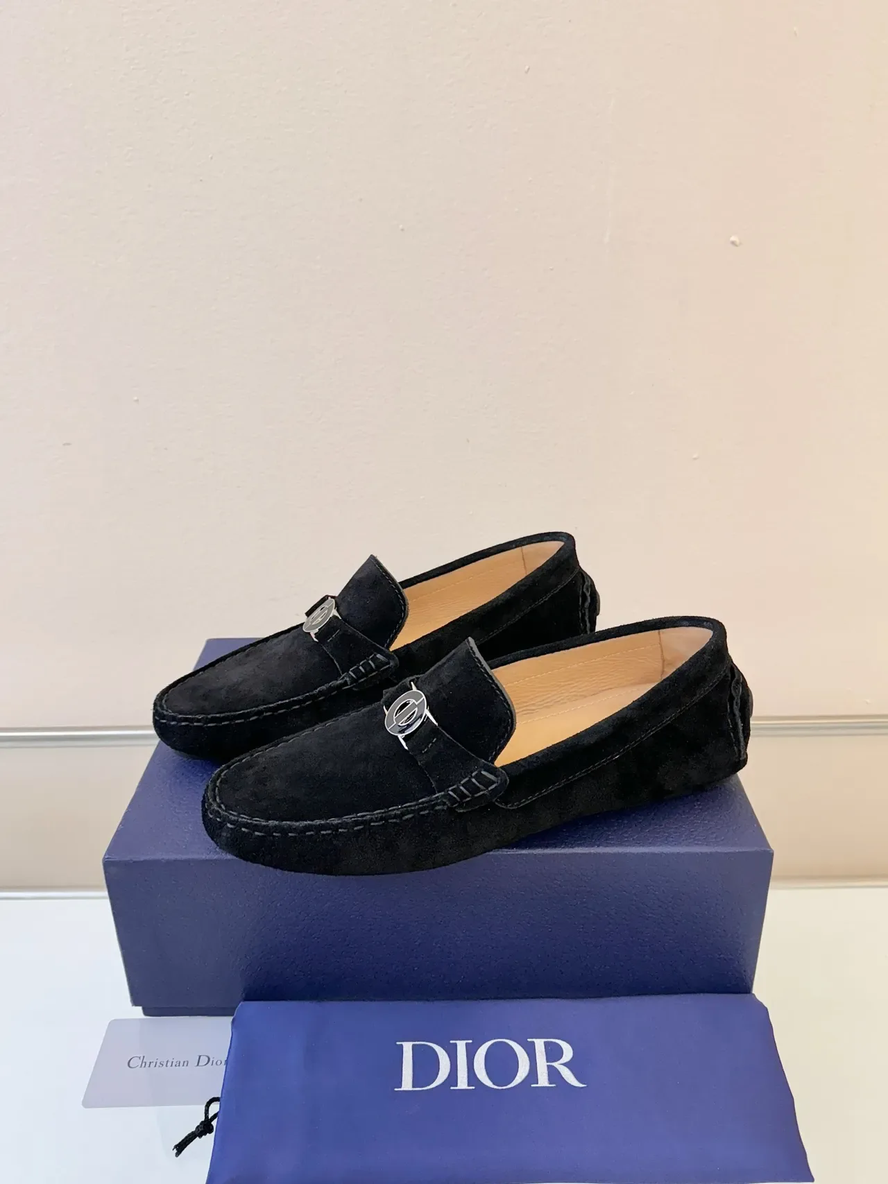 Dior Horsebit Loafer Black Suede Loafers 2