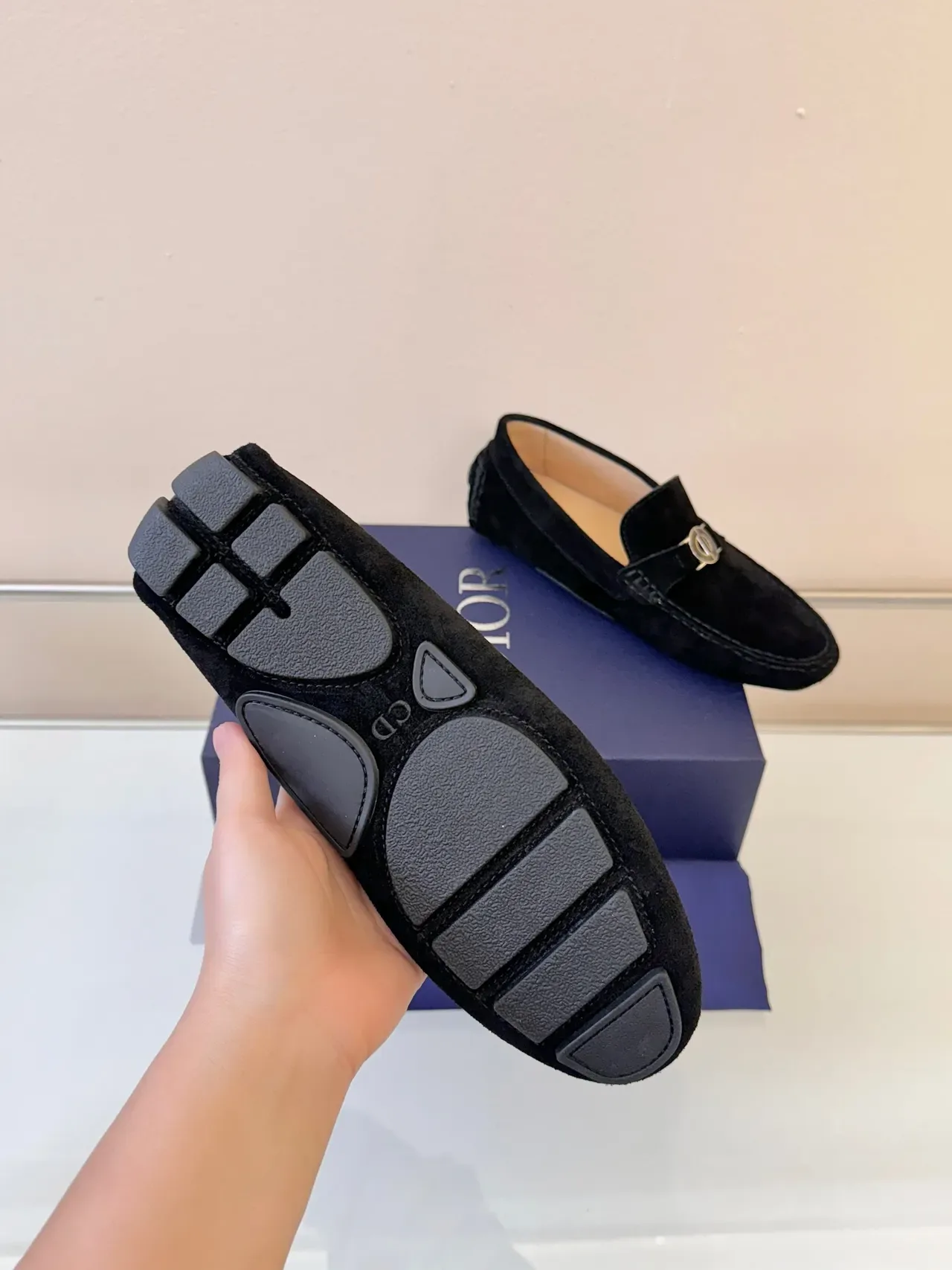Dior Horsebit Loafer Black Suede Loafers 5