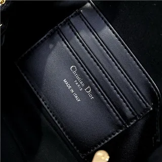 Dior Navy Beige Oblique Monogram Canvas Gold-Tone CD Logo Clasp Chain Bag 3