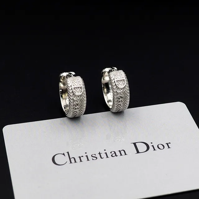Dior Tribales Chevron Monogram Silver Rings 8