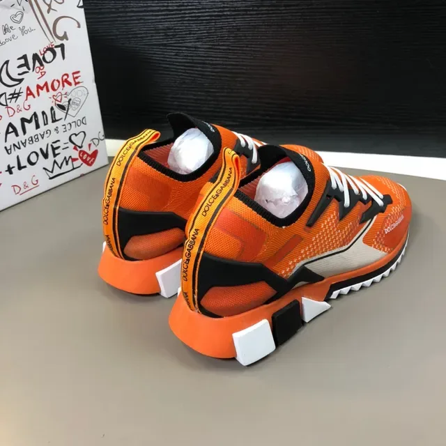 Dolce & Gabbana Sneakers Lifestyle Orange Noir Blanc 4