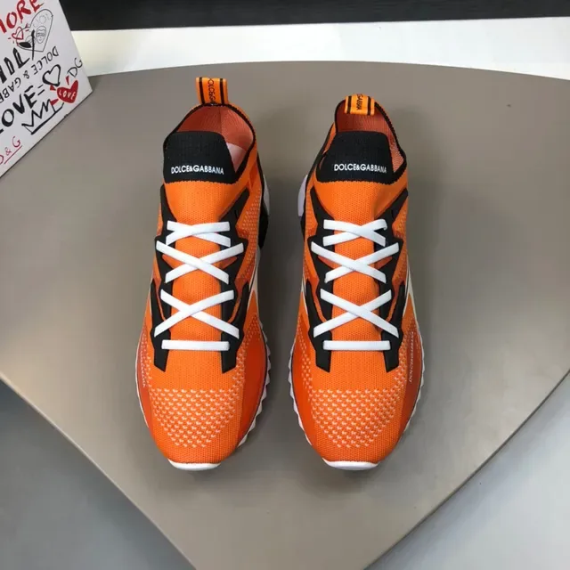 Dolce & Gabbana Sneakers Lifestyle Orange Noir Blanc 9