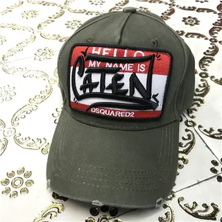 Dsquared2 Caten Name Tag Baseball Cap 1