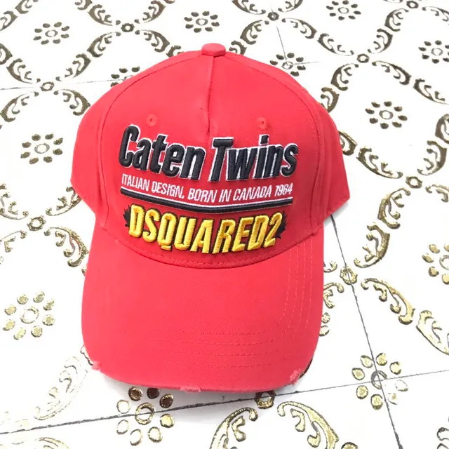 Dsquared2 Caten Twins ইতালীয় ডিজাইন বেসবল ক্যাপ 2