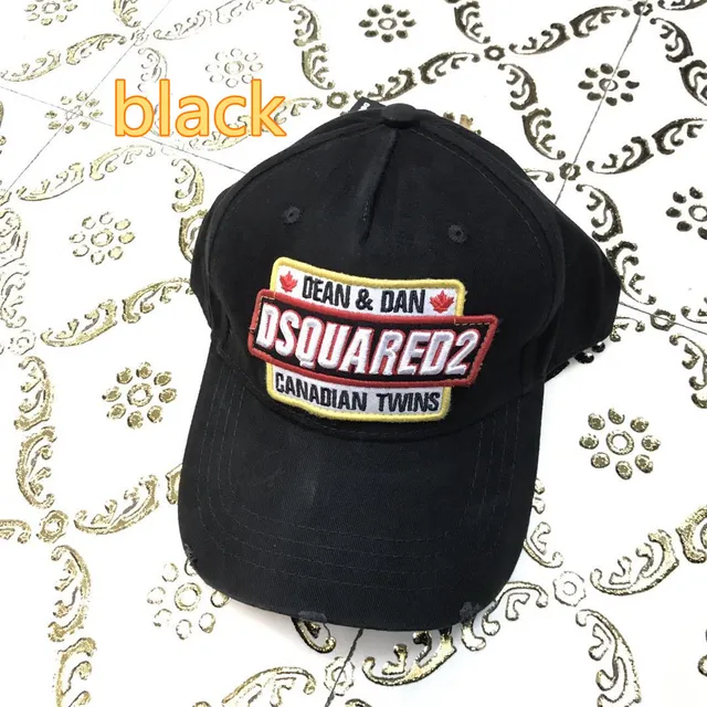 Dsquared2 ICON توأم كندي مطرز أخضر زيتوني قبعة بيسبول 2