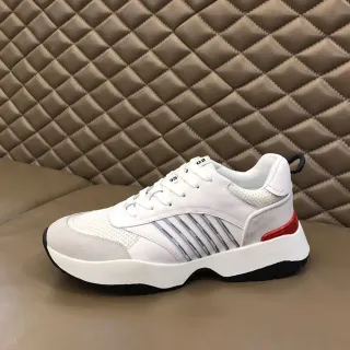 Dsquared2 ICON White Gray Red Lifestyle Sneakers