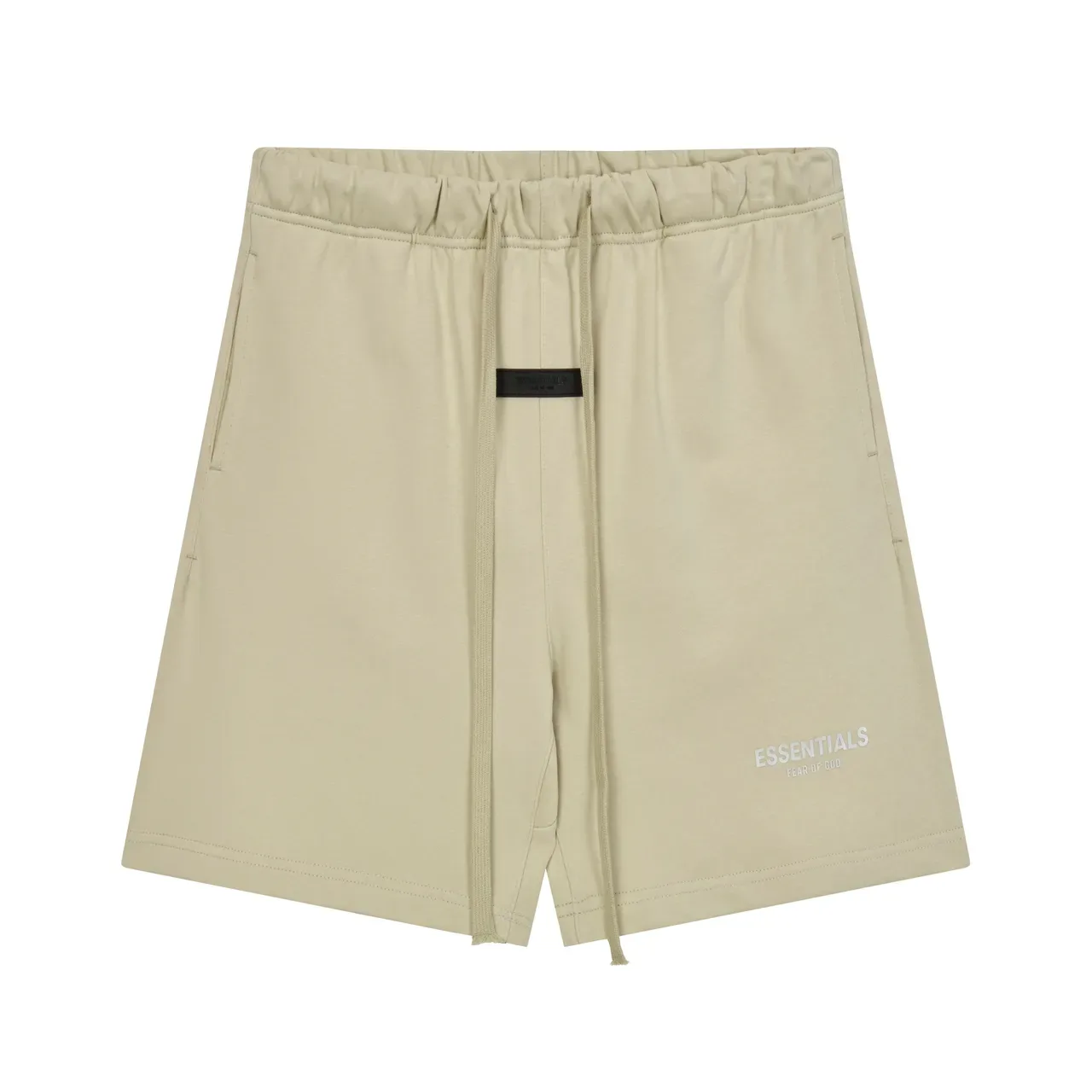 Fear of God Essentials এলাস্টিক ওয়েস্ট ড্রস্ট্রিং শর্টস 10