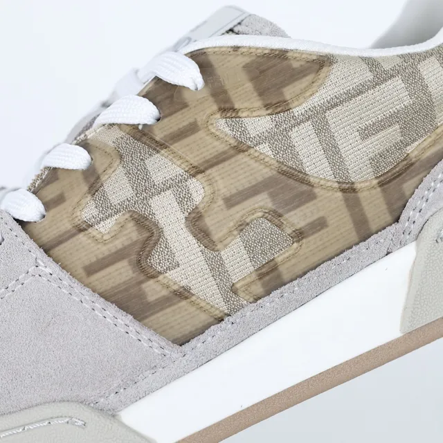 Fendi First Beige et Tan Monogram Chaussures Lifestyle 6