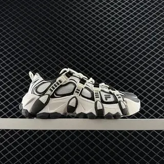 Fila Fusion Exocet White and Black Chunky Sneakers
