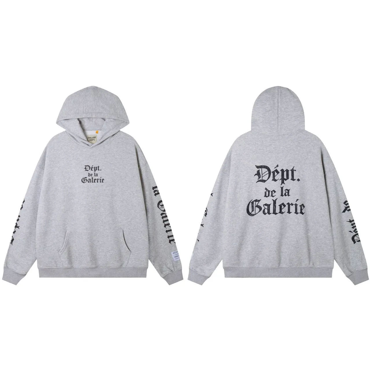 Gallery Dept Dépt. de la Galerie Print Oversized Hoodie 4