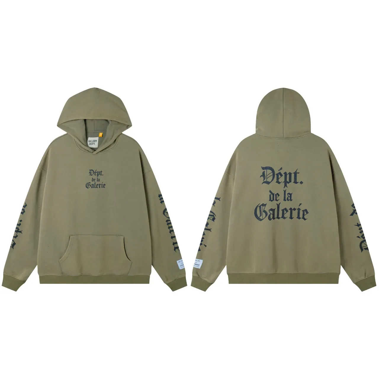 Gallery Dept Dépt. de la Galerie Print Oversized Hoodie 6