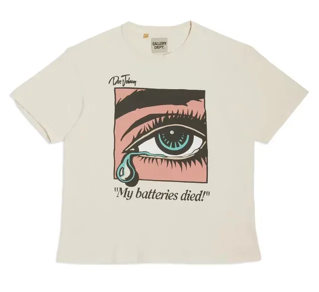 Gallery Dept Graphic Print Crew Neck T-Shirt 8