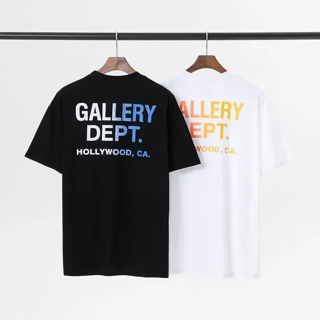 Gallery Dept Hollywood CA Back Print Oversized T-Shirt 2