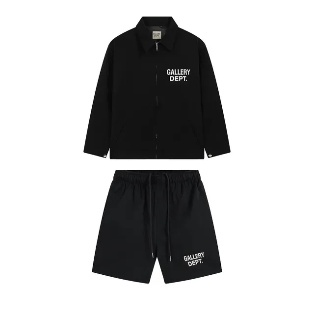 Gallery Dept Logo-Embroidered Elastic Waist Shorts 2