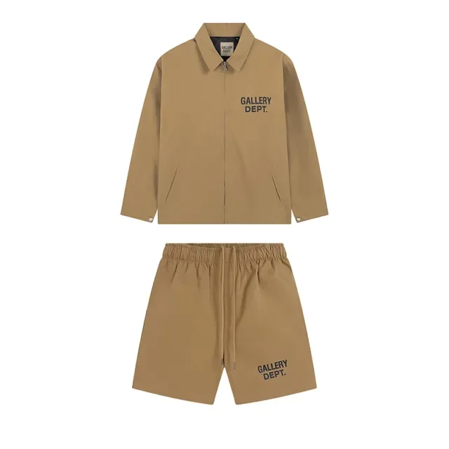 Gallery Dept Logo-Embroidered Elastic Waist Shorts 3