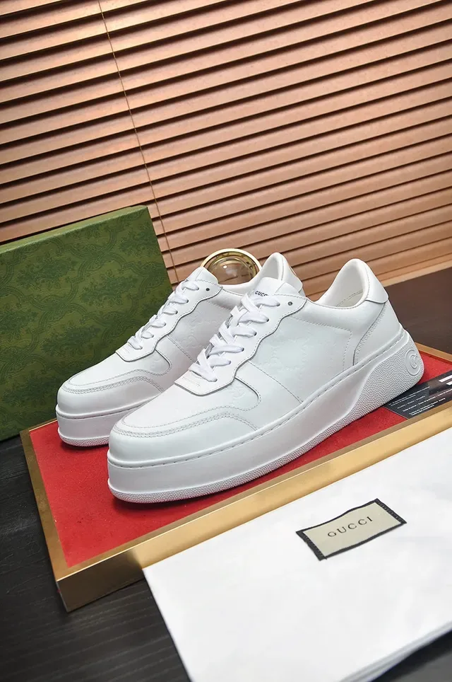 All-White Platform Lifestyle Sneaker 7