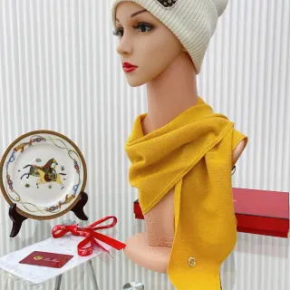 Beige Yellow Ribbed Knit Embroidered Tiger Patch Beanie