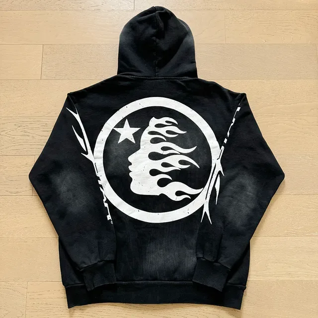 Black Distressed X-STAR Graphic Tracksuit 9