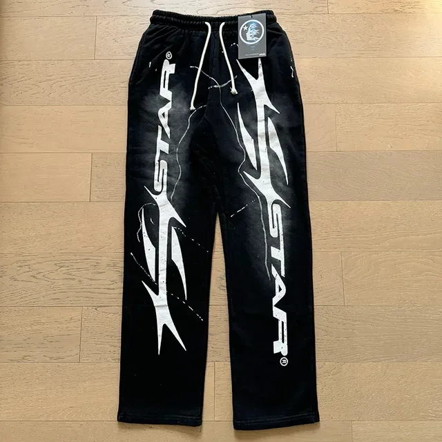 Black Distressed X-STAR Graphic Tracksuit 13