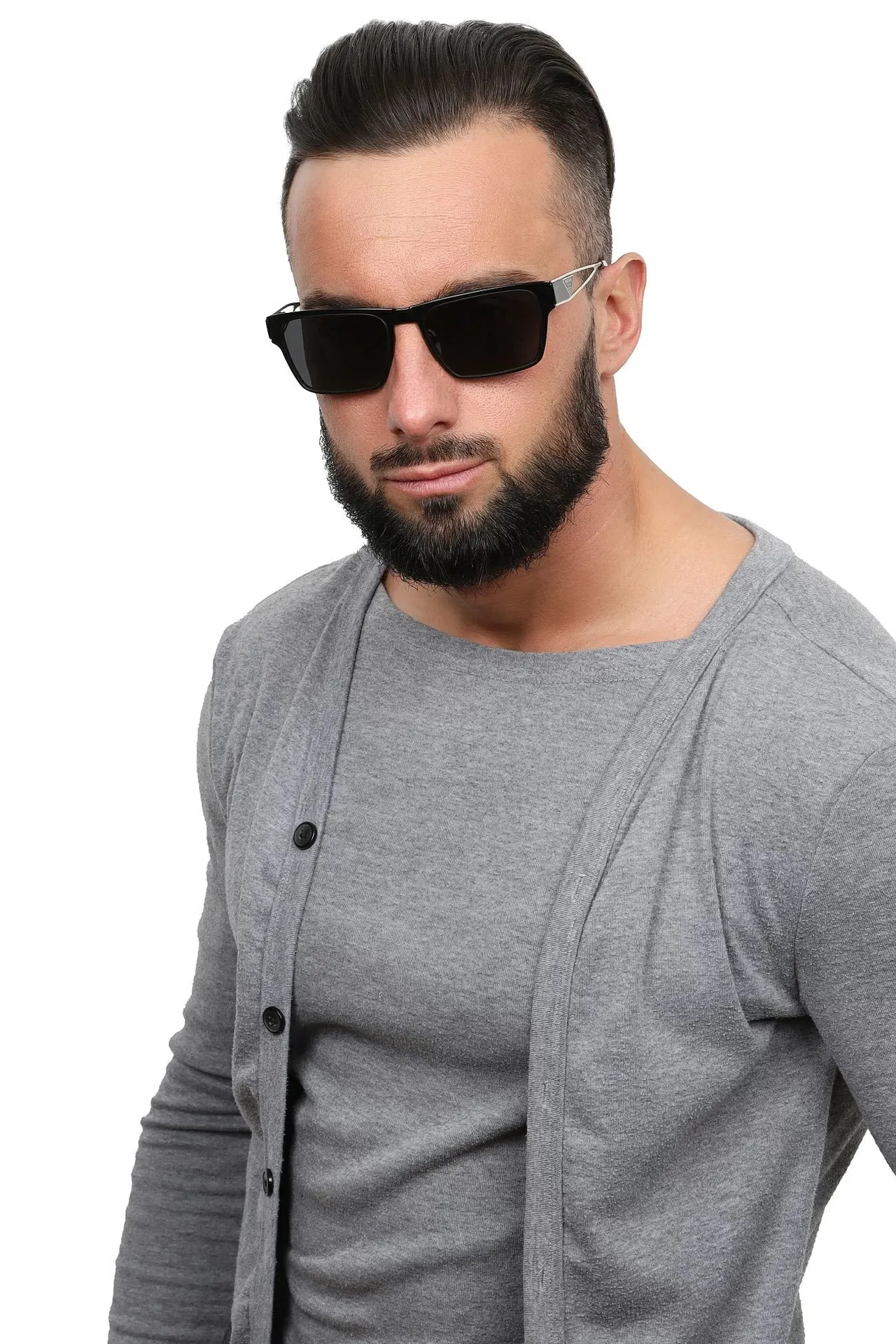 Black Gold Relaxed-Fit Single-Breasted Blazer 3