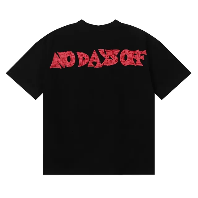 Black Graphic Horror Print T-Shirt 2
