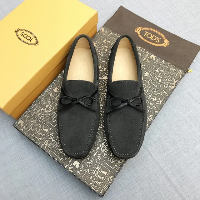 Black Suede Bow-Tie Loafers 6