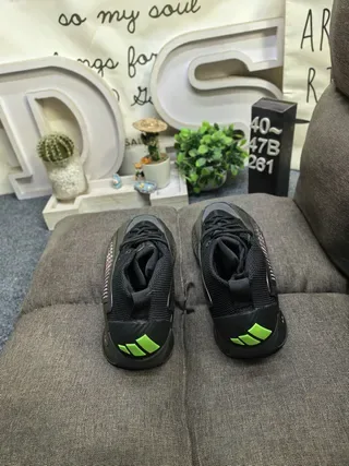 Black Yellow High-Top Mesh Upper Sneakers 18