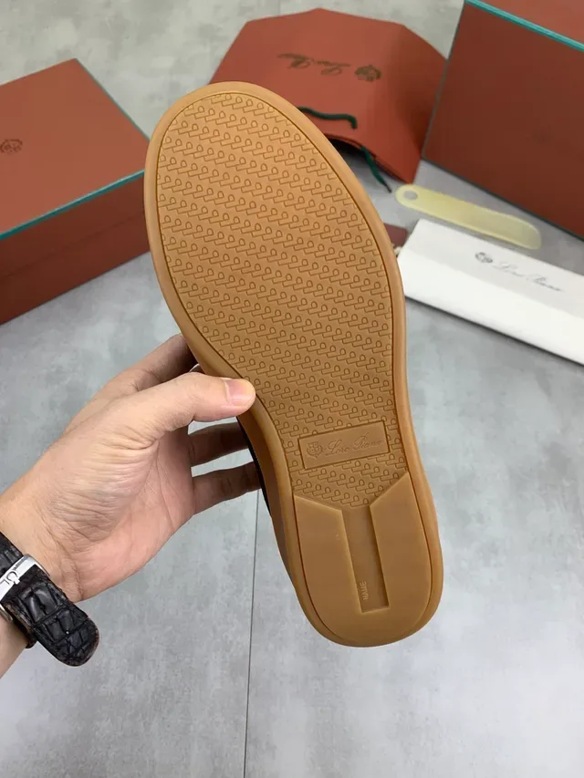 Brown Beige Suede Upper Gum Cupsole Sneakers 2