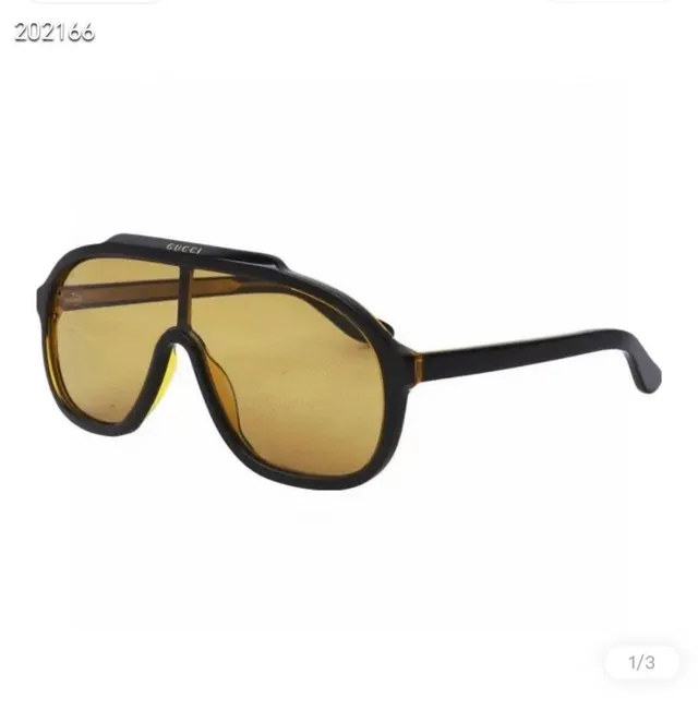 Brown Beige Tortoiseshell Acetate Temples Gradient Lenses Sunglasses 3
