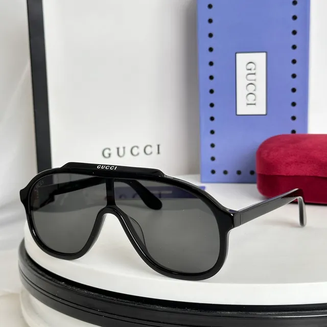 Brown Beige Tortoiseshell Acetate Temples Gradient Lenses Sunglasses 9