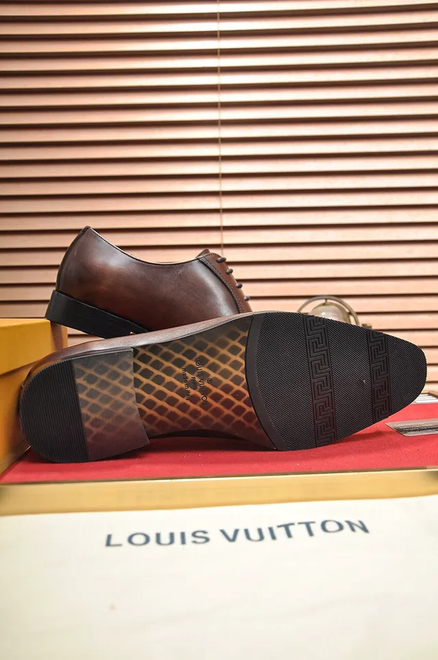 Brown Full-Brogue Cap-Toe Oxford Shoe 7