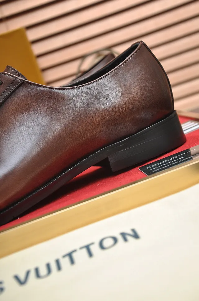 Brown Full-Brogue Cap-Toe Oxford Shoe 9