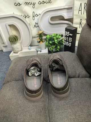 Brown Textured Slip-On Mule Platform Casual Shoes 8