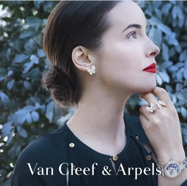 Butterfly Pavé Crystal Stud Earrings 9