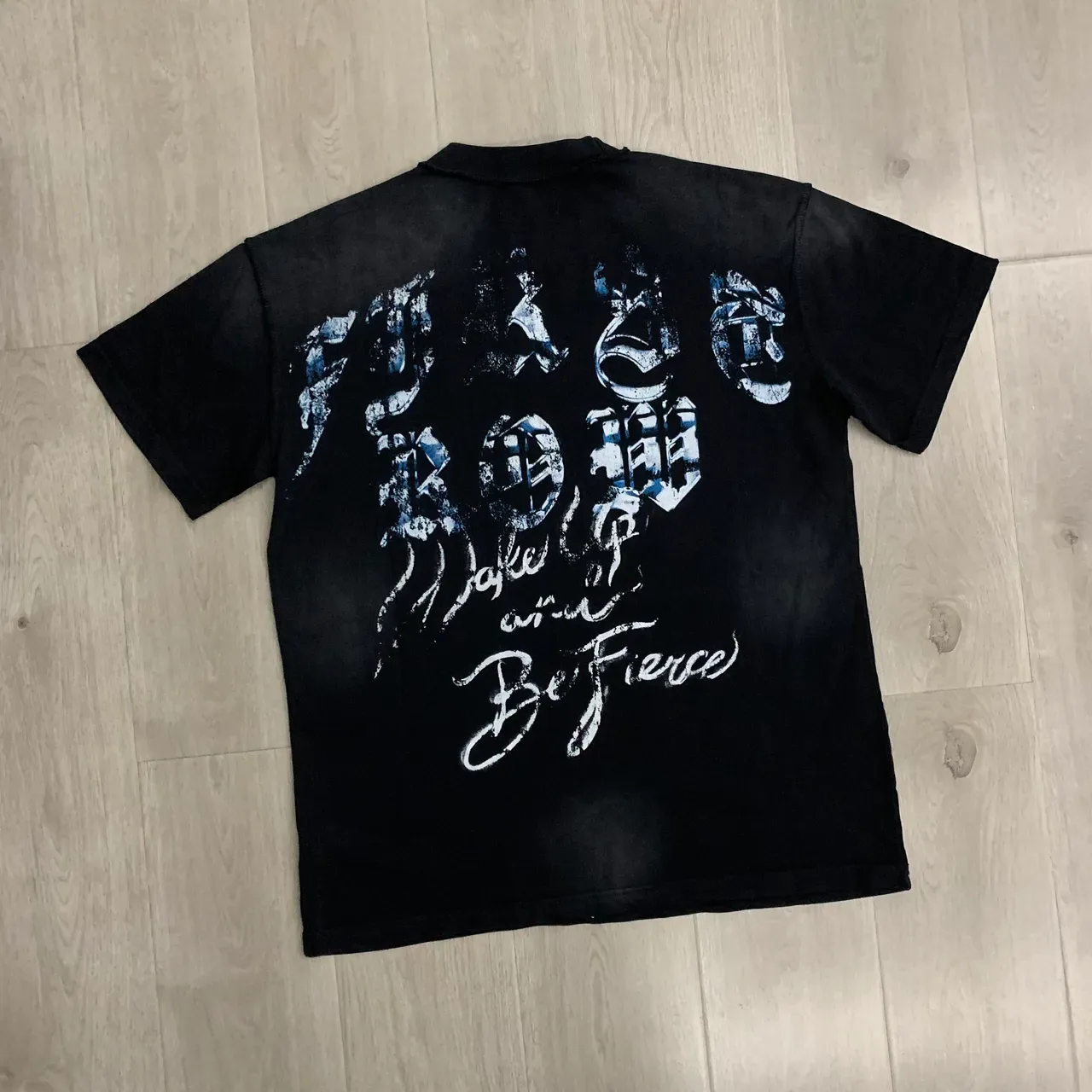 FIRST ROWS Graphic-Print Flame Skull T-Shirt 6