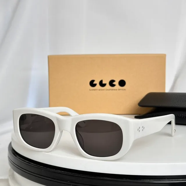 Garrett Leight California Optical Black Rectangular Sunglasses 8