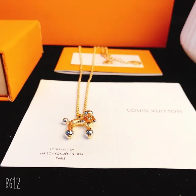 Gold-Tone Two-Tone Dog Pendant Necklace 3