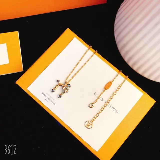 Gold-Tone Two-Tone Dog Pendant Necklace 7