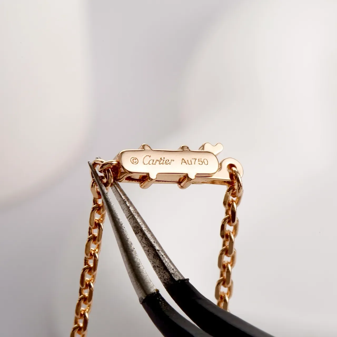 Gold Transparent Circular Open-Ring Pendant Six Bezel-Set Clear Stones Necklace 2