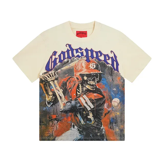 Graphic-Print Oversized Double-Sided T-Shirt 2