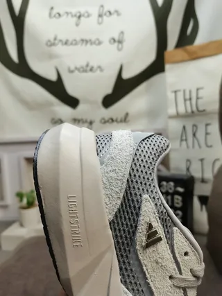 Gray and Silver Glitter Mesh Chunky Platform Sneakers 3