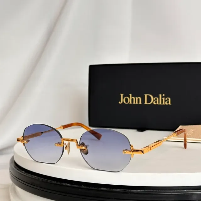 John Dalia 无框椭圆渐变太阳镜 7