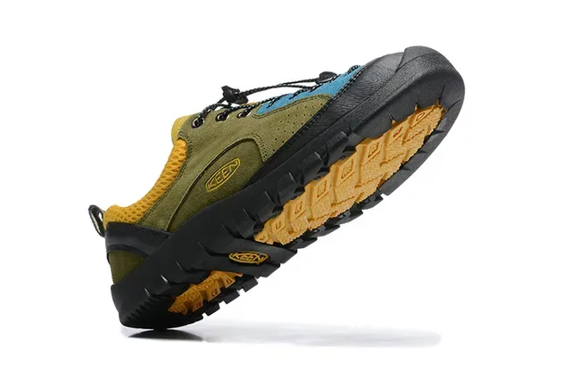 KEEN Color-Blocked Perforated Suede Lifestyle Sneakers 10