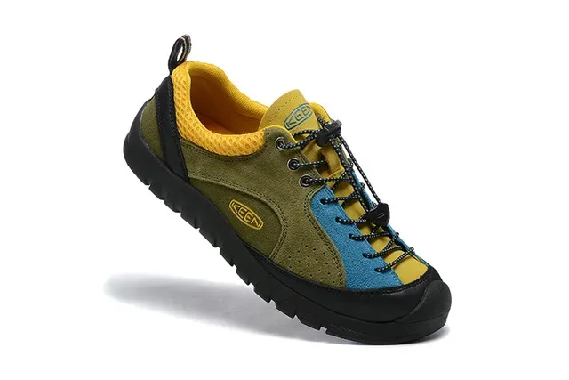 KEEN Color-Blocked Perforated Suede Lifestyle Sneakers 11