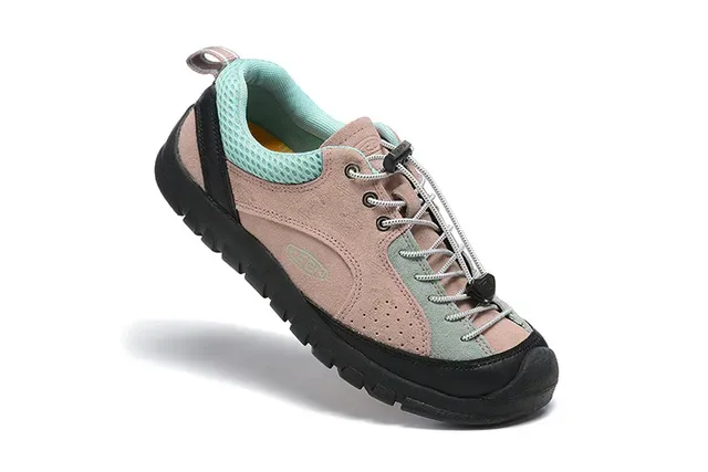 KEEN Color-Blocked Perforated Suede Lifestyle Sneakers 18