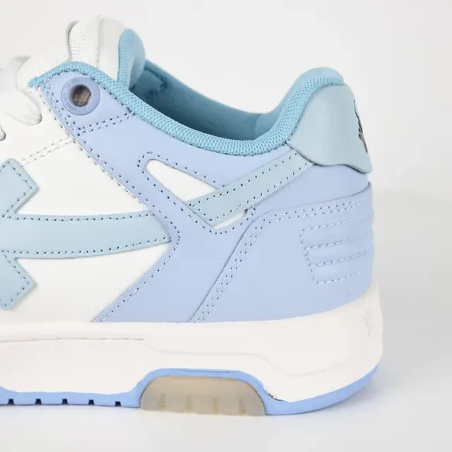 Light Blue and White Arrow Logo Lifestyle Sneaker 4