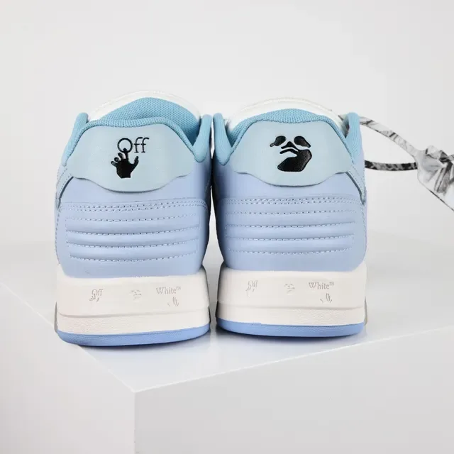 Light Blue and White Arrow Logo Lifestyle Sneaker 8